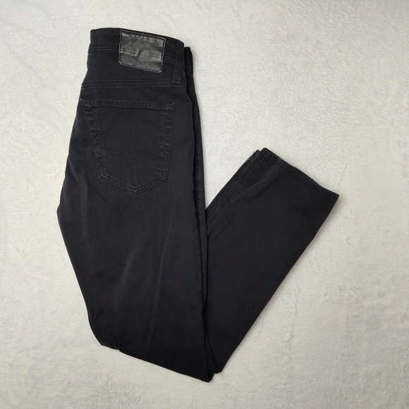 Ag Adriano Goldschmied Other - AG Everett Jeans Mens 29x29 Black Dark Wash Slim Straight Stretch Denim Pants